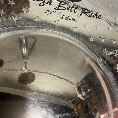 Zildjian 21" Z Custom Mega Bell Ride Cymbal image 2