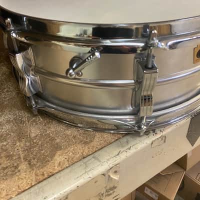 1967 Ludwig Acrolite Snare Drum Kit 14" x 5" with Case and Stand image 7