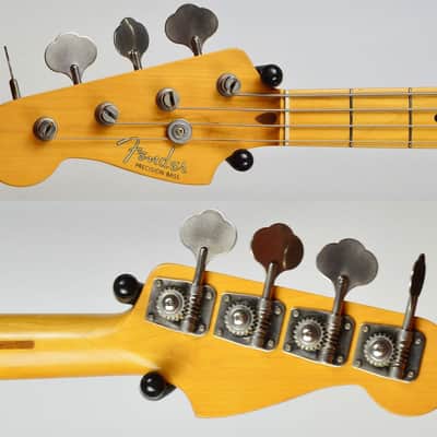 Fender '57 Reissue Precision Bass LEFT Hand 1994 3-Color Sunburst GAUCHER image 3