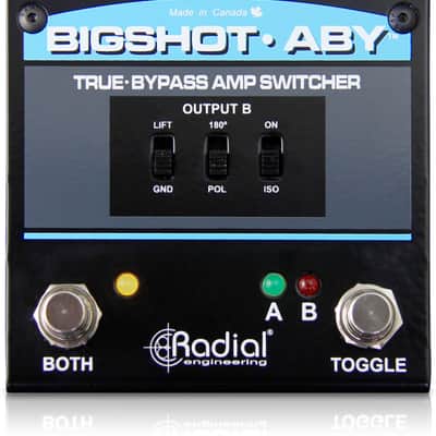 Radial Bigshot ABY True-Bypass Amp Switcher V2 image 1