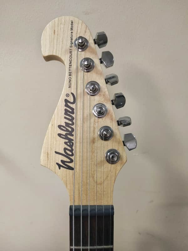 Washburn N1 Nuno Bettencourt Signature Matte Black | Reverb