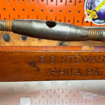 Vintage c. 1920s/1930s S.S. Stewart "Thoroughbred" 19-Fret Tenor Banjo image 18