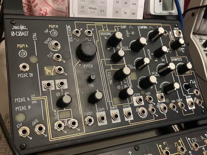 Make Noise 0-Coast Patchable Synthesizer 2008 - Present - Black image 1