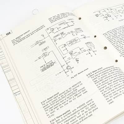 Tascam 122 Master Cassette Deck Service Manual – Original image 5
