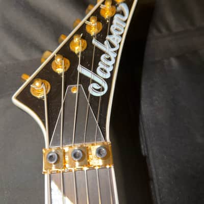 Jackson Concept Series RR24 FR H Rhoads 2024 - Black with White Pinstripes image 5