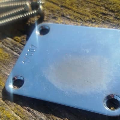 Aged Relic Strat Neck Plate Fender Pre CBS 1957 image 13