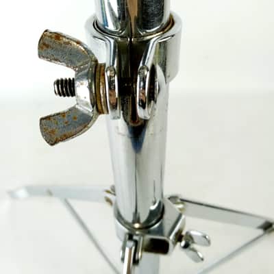 Ludwig#1364"Atlas" Snare Drum Stand Chrome Vintage70s Single-Braced Legs Chicago image 3