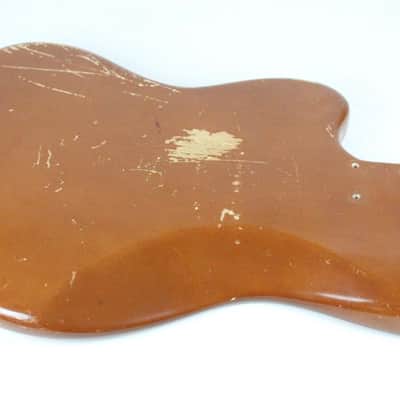 1963 Vintage Fender Jazzmaster BODY ~Lightweight 4.5lbs~ Killer RELIC Brown Refin USA 1960s Pre-CBS L-Series image 15