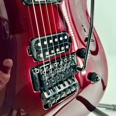 Jackson Pro Plus Series Dinky DKA 2023 - Present - Oxblood with Locking Tuners image 4