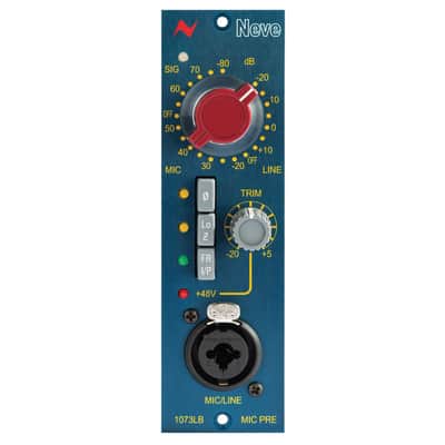 Neve 1073LB 500 Series Mic Preamp image 9