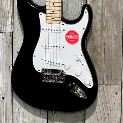 New Squier Affinity Series Stratocaster with Maple Fretboard - Black, Ships Ultra Fast! Will Come Pro Set Up! image 2
