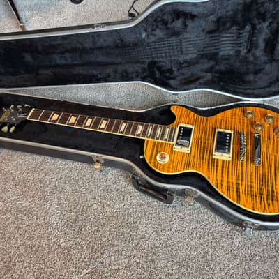 Epiphone Custom Shop Joe Perry Signature "Boneyard" Les Paul 2004 - 2006 - Antique Tiger Stripe image 1