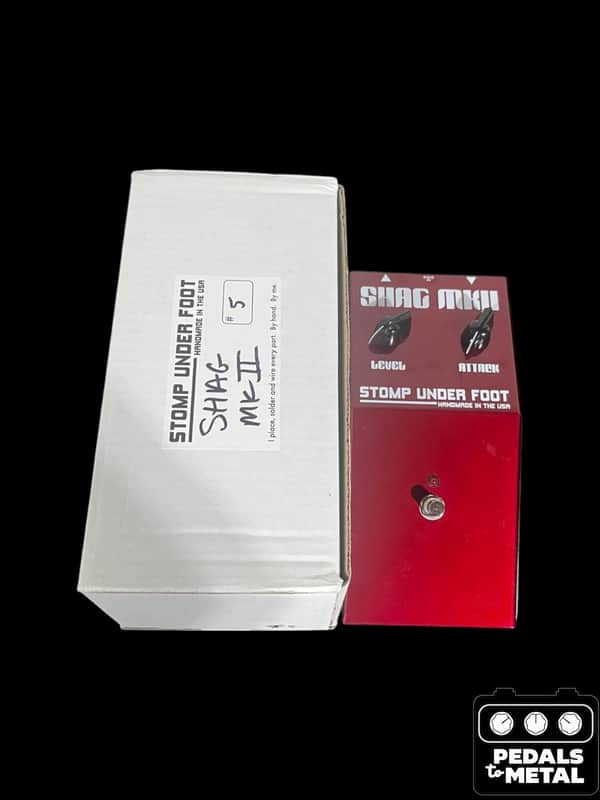 Stomp Under Foot Shag MKII Big Box - Red - X17682 image 1