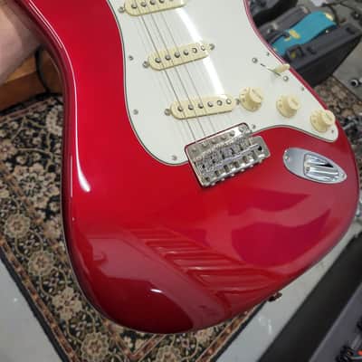 Modified Fender Jimmy Vaughn Stratocaster W/ Classic Vibe MX Neck - Candy Apple Red Incl HSC (C016-12) image 18