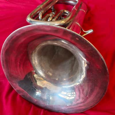 Besson Prototype Class A Euphonium / Saxhorn Early 20th century - Silver image 3