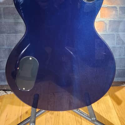 Robin Avalon Custom Flamed Dark Blue w/ OHSC image 21