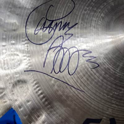 Carmine Appice's Sabian 18" Prototype China (CA2 #2) Autographed!! image 12