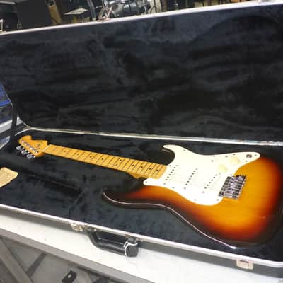 Fender " Dan Smith " 2 Knob SSS Stratocaster w/Case 1983 - Tobacco Burst image 1