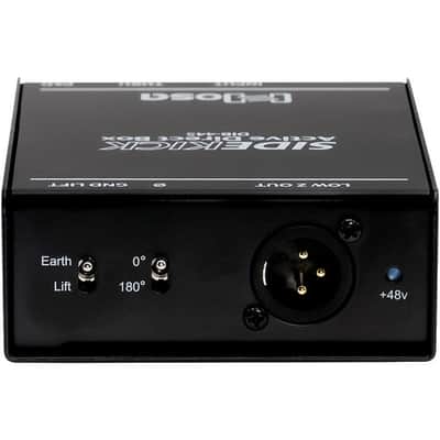 Hosa DIB-445 sidekick active DI box, 1/4 in ts to xlr3m image 3