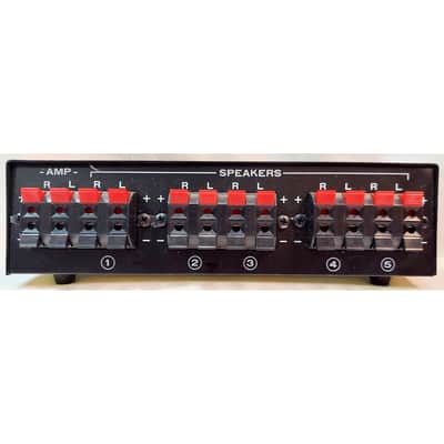DLS SPEAKER SELECTOR SWITCH 5 PAIR, 50 WATT, MODEL 240-075 image 1