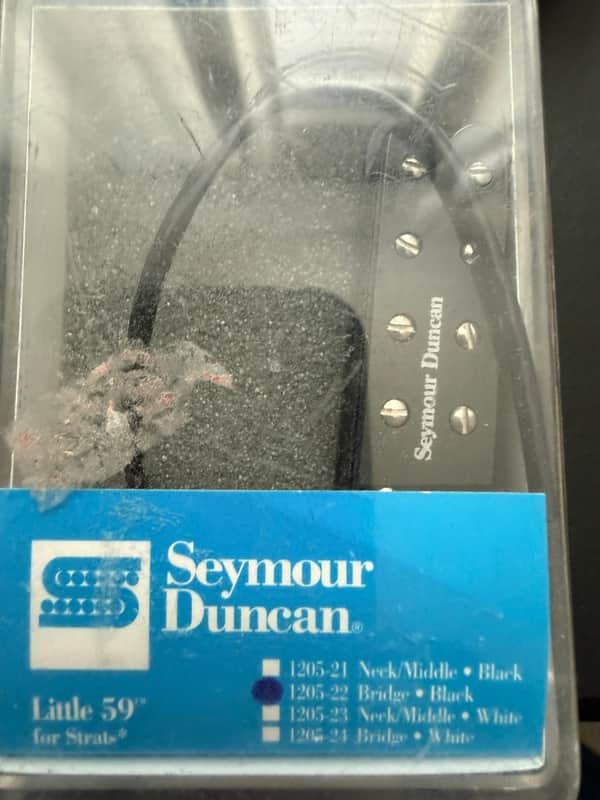 Seymour Duncan SL59-1b Little '59 Strat Bridge Pickup 2010s - Black image 1