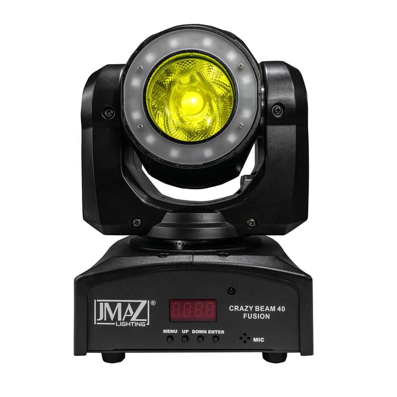 Mint JMAZ Lighting Crazy Beam 40 Fusion LED Moving Head Effect Light image 1