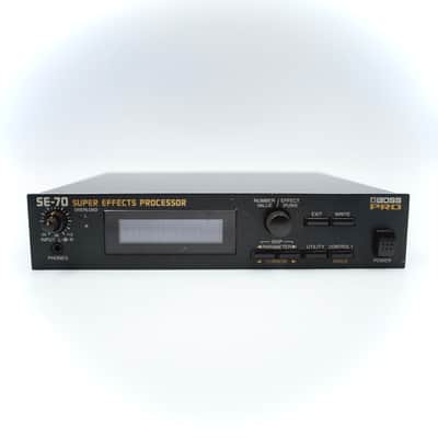 Boss SE-70 Super Effects Processor With Power Supply 1993 Made in Japan Guitar Effect Processor AF64208 image 4