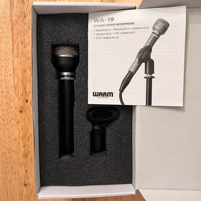 Warm Audio WA-19 Multipattern Dynamic Microphone 2024 - Present - Black image 5