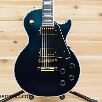 Gibson Exclusive M2M Les Paul Custom - Hemisphere Shift - Black Back Gloss image 1