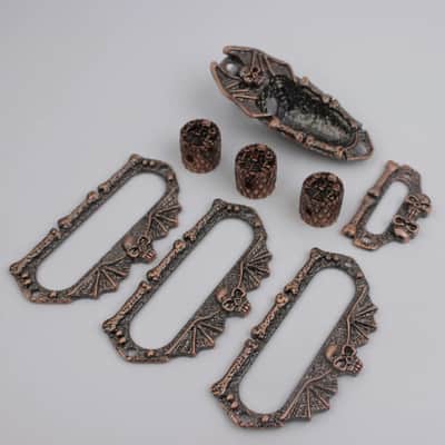Single Coil Guitar Pickups Cover+Gear switch frame + jack plate+Guitar Knobs Set image 3
