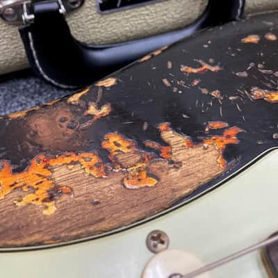 Fender Stratocaster Customshop SUPHREL 1963RI 2024 - Super Faded Aged Black Over 3-Colour Sunburst image 7