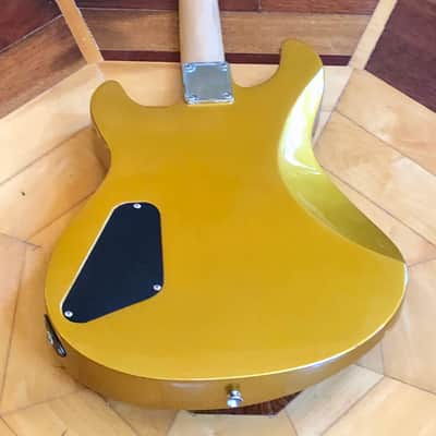 NEW Fernandes Dragonfly Electric Guitar Gold Sparkle Finish Double cutaway NOS image 16