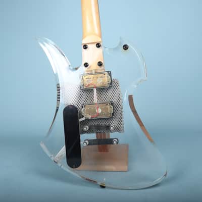 B.C. Rich Mockingbird Acrylic Limited Edition Electric Guitar Clear image 12