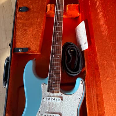 Fender Custom Shop ’66 Strat NOS Daphne Blue - RARE Bound Neck image 4