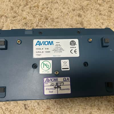 (4 units) Aviom A-16 II Personal Mixer 2000s - Blue image 2