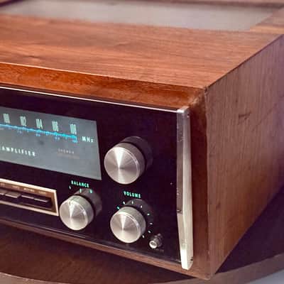 πΆβ¨ McIntosh MX114 FM Stereo Tuner Preamplifier w/ Original Walnut Cabinet β Serviced, Excellent Glass, Tested Working image 6