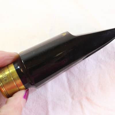 Rafael Navarro MAESTRA 7* Black Rubber Tenor Saxophone Mouthpiece NEW OLD STOCK image 6