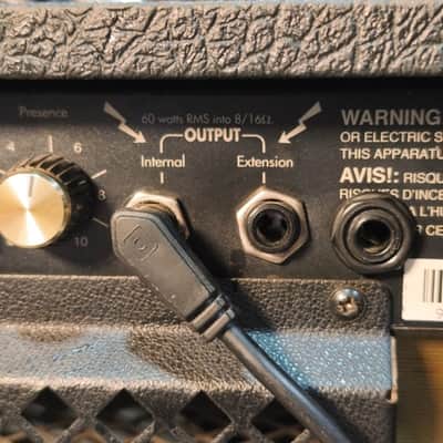 Marshall JCM 600 Model 601 60-Watt 1x12 Guitar Combo Late 1990s - Black image 9