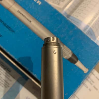 Mint vintage Sennheiser MKH 105 in original box and papers image 12