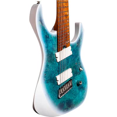 Legator N7FOD Ninja Overdrive 7 Multi-Scale Electric Guitar Regular Arctic image 5