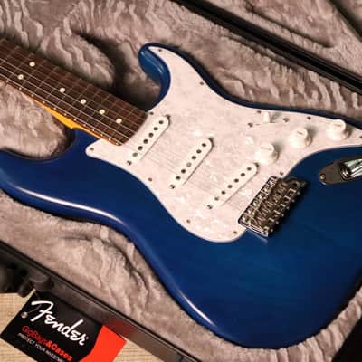 Fender Cory Wong Stratocaster 2023 Sapphire Blue Transparent image 3