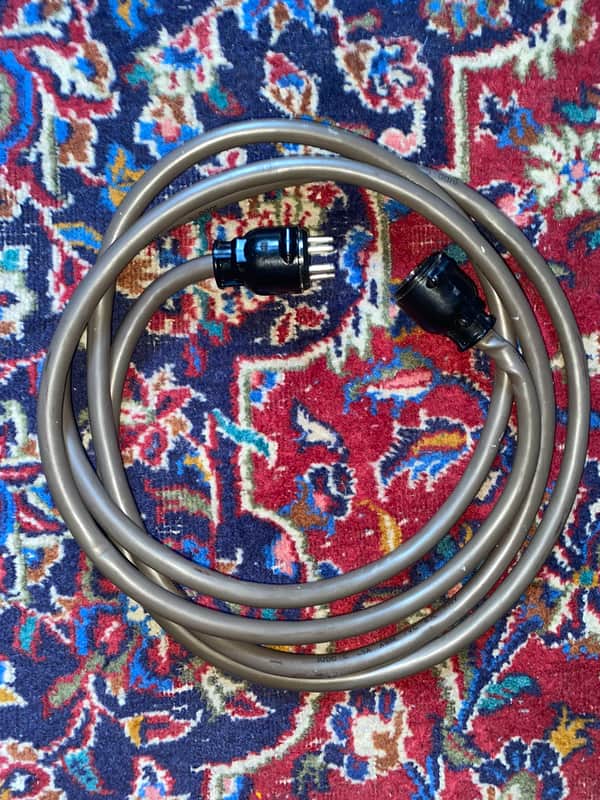 Leslie Speaker cable 6W 6 pin 10 ft. Vintage - Brown image 1