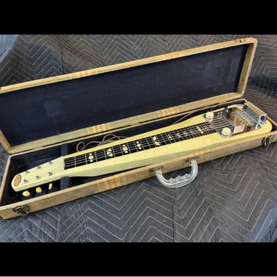 Supro Comet Lapsteel 1950s w/Rowe Stringtone - Pearloid image 1