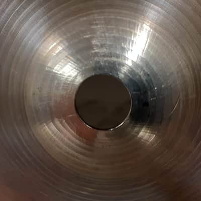 A. Zildjian 14" Canadian Hollow Logo New Beat Hi-Hat Cymbals (Pair) 1970s image 6