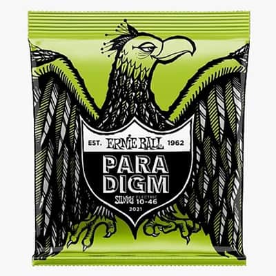 Ernie Ball P02021 Paradigm Regular Slinky Electric Guitar Strings (10-46), 6PK, #P02021-6 image 2