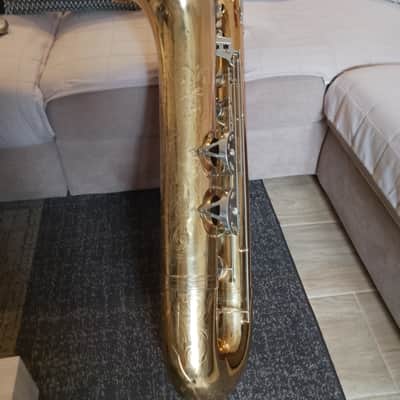 Rare Orsi Bass saxophone fully hand made in Italy, monster sound ! image 2