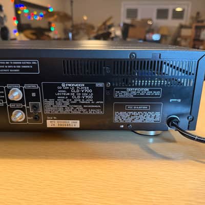 Pioneer CLD-V700 Cd Cdv Ld Laserdisc Karaoke Player Near Mint With Remote Works! image 13