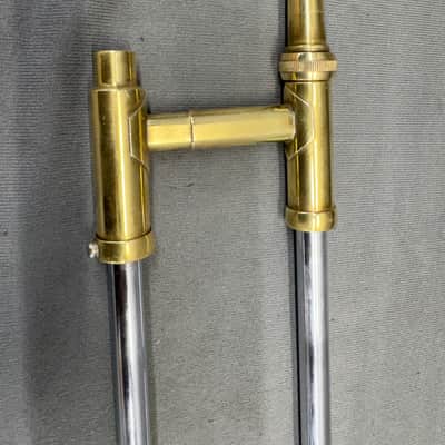Vintage Olds Ambassador Tenor Trombone Brass Concert Marching Band Bb A-15 USA image 8