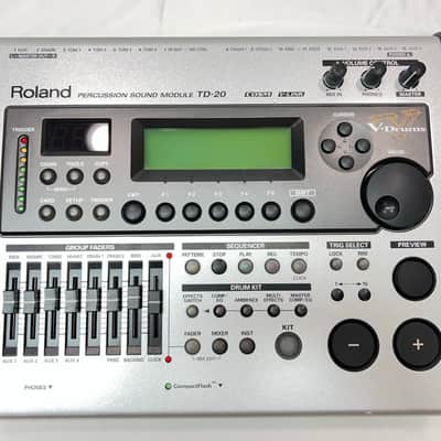 Roland TD-20 Electric Drum Brain Module V-Drum Roland TD20 Module image 9