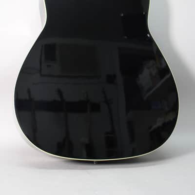 Yamaha FGC-TA TransAcoustic Dreadnought Cutaway Acoustic-Electric Guitar Black image 4